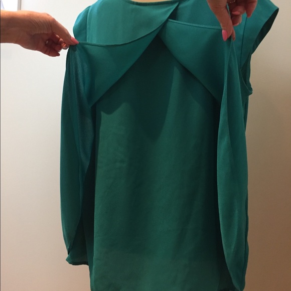 Woman’s Worthington Teal Top size L - Picture 4 of 6